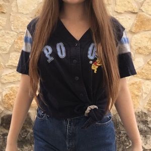 Vintage Winnie the Pooh baseball tee